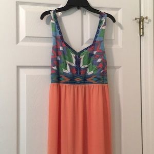 Spaghetti strap maxi dress (never worn)
